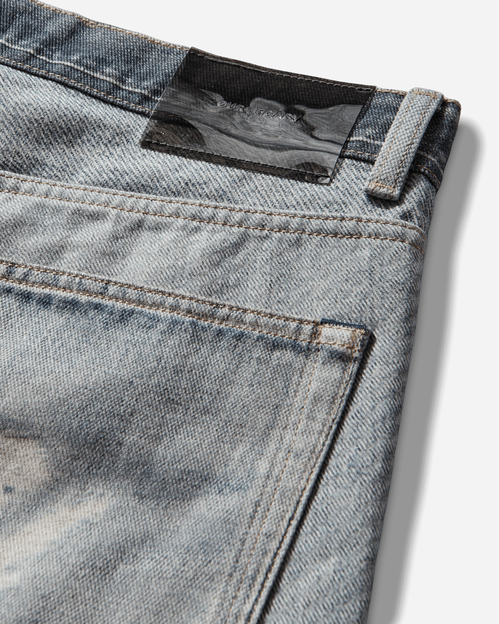 Our Legacy Third Cut Digital Denim Print Pants Denim M4205TDD 001