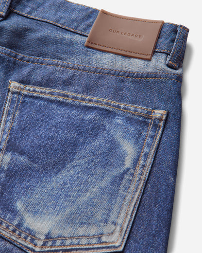 Our Legacy Third Cut Azure Print Pants Denim M4265TAZ 001
