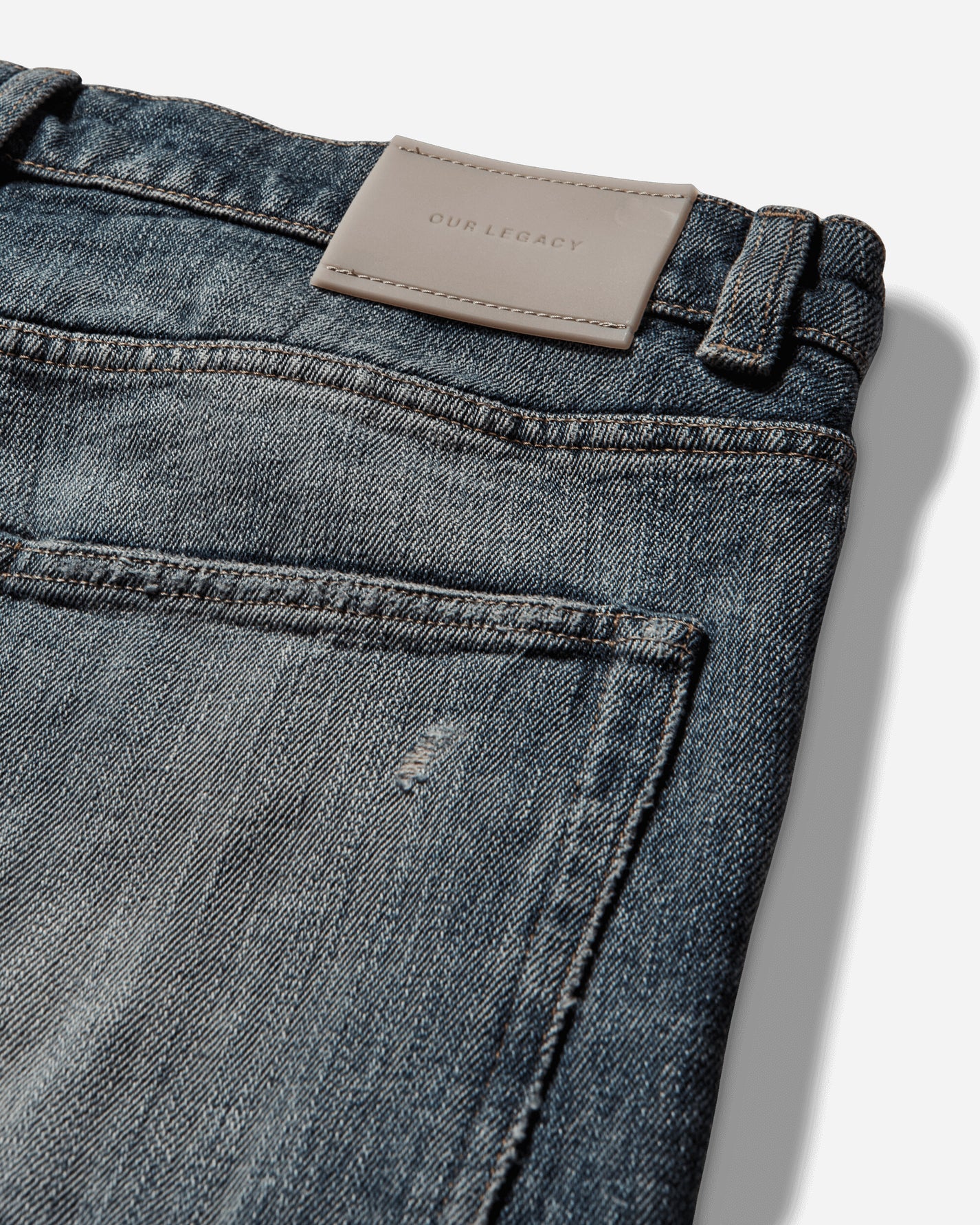 Our Legacy Vast Cut Road Worn Rope Twill Pants Denim M4255VR 001