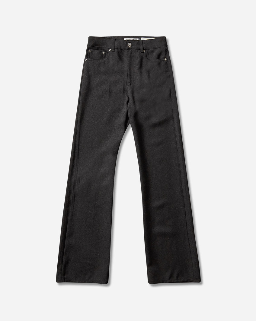Our Legacy Wmns Boot Cut Black Permanent Crease Pants Denim W4255BB 001