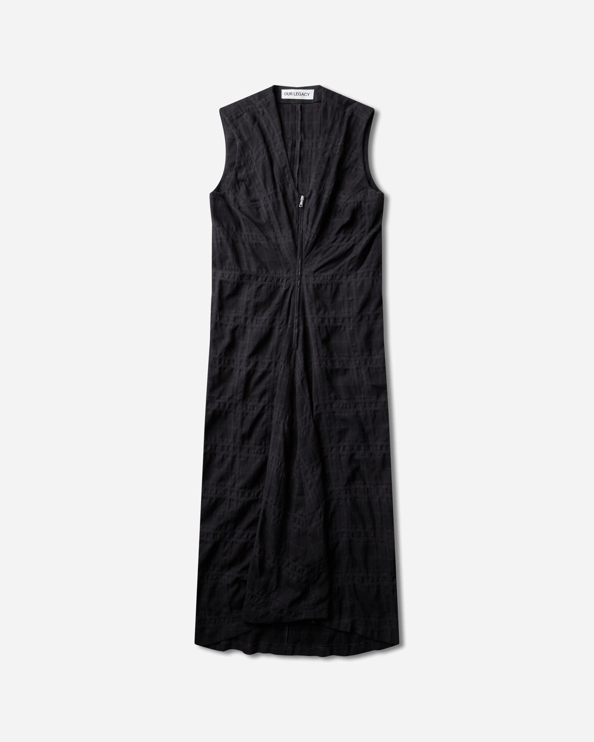 Our Legacy Wmns Figure Dress Sitka Check Cotton Wool Dresses Dress Long W4267FSC 001