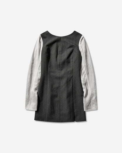 Our Legacy Wmns Firm Dress Shark Pinstripe Herringbone Dresses Dress Mid W2267FSP 001