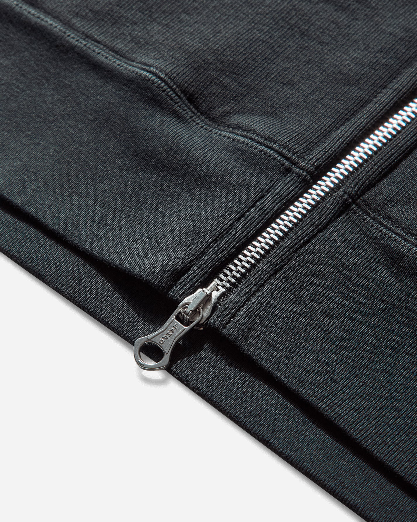 Our Legacy Rascal Hood Pigment Black Hefty Fleece Sweatshirts Hoodies M2256RP 001