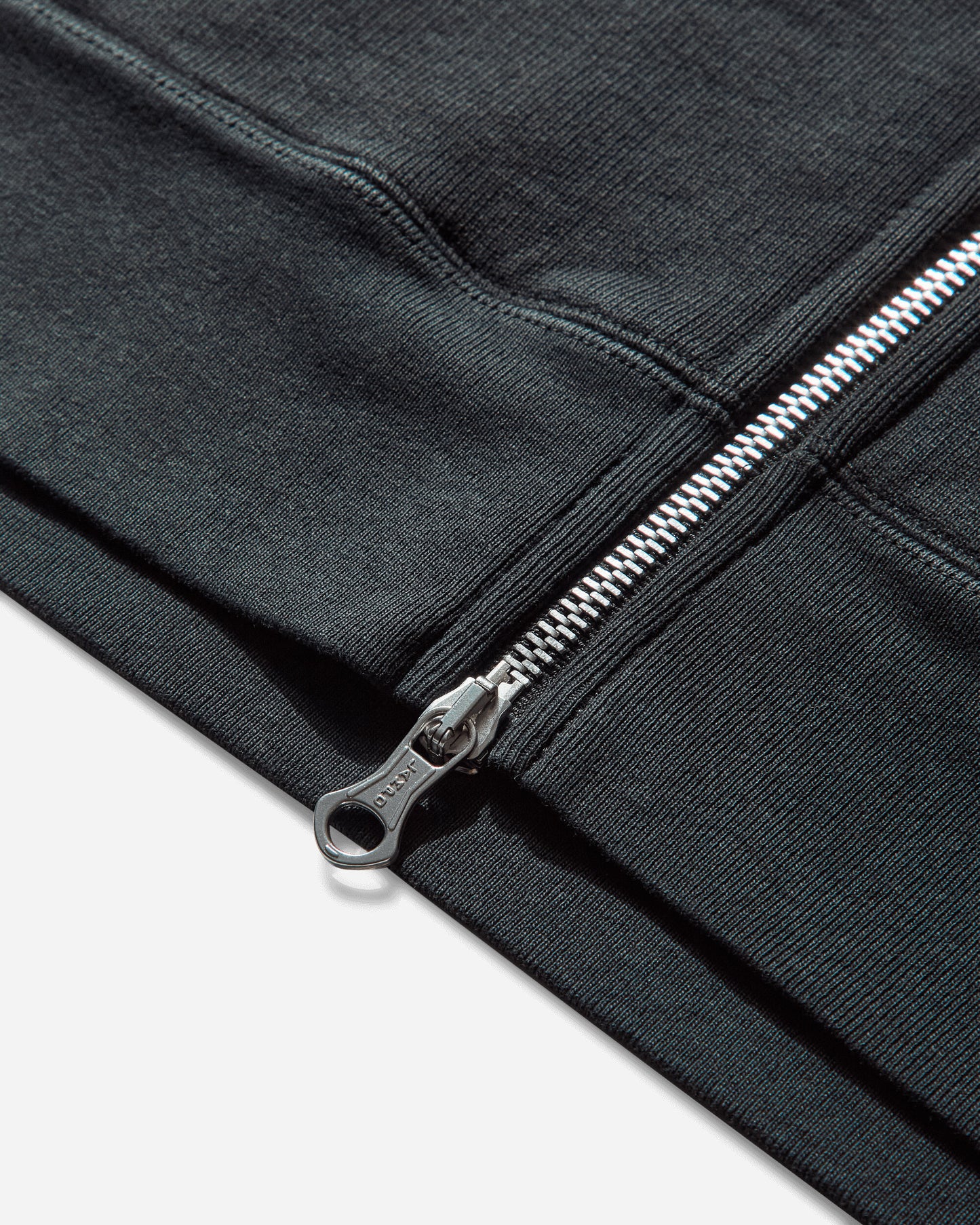 Our Legacy Rascal Hood Pigment Black Hefty Fleece Sweatshirts Hoodies M2256RP 001