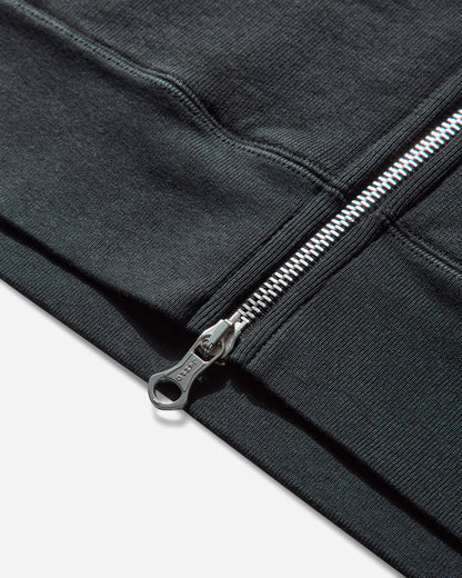 Our Legacy Rascal Hood Pigment Black Hefty Fleece Sweatshirts Hoodies M2256RP 001