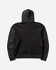 Our Legacy Rascal Hood Pigment Black Hefty Fleece Sweatshirts Hoodies M2256RP 001