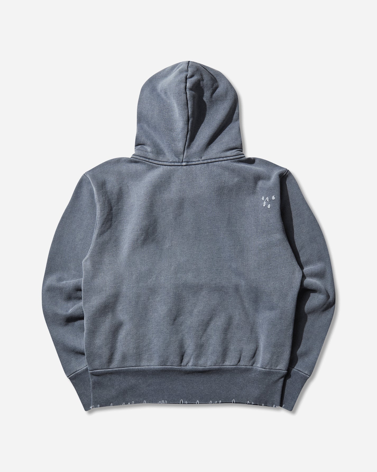 Our Legacy Relic Hoodie Blue 1000 Points Print Sweatshirts Hoodies M4256RF 001