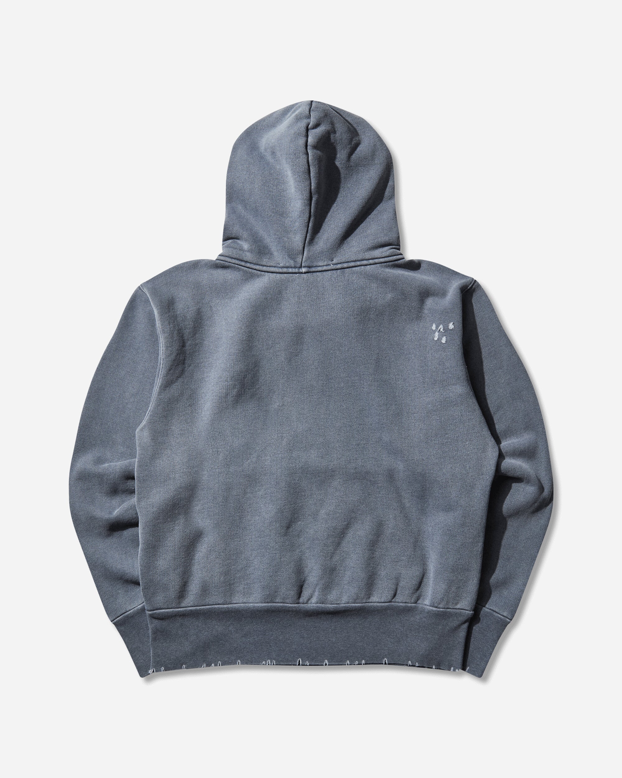 Our Legacy Relic Hoodie Blue 1000 Points Print Sweatshirts Hoodies M4256RF 001