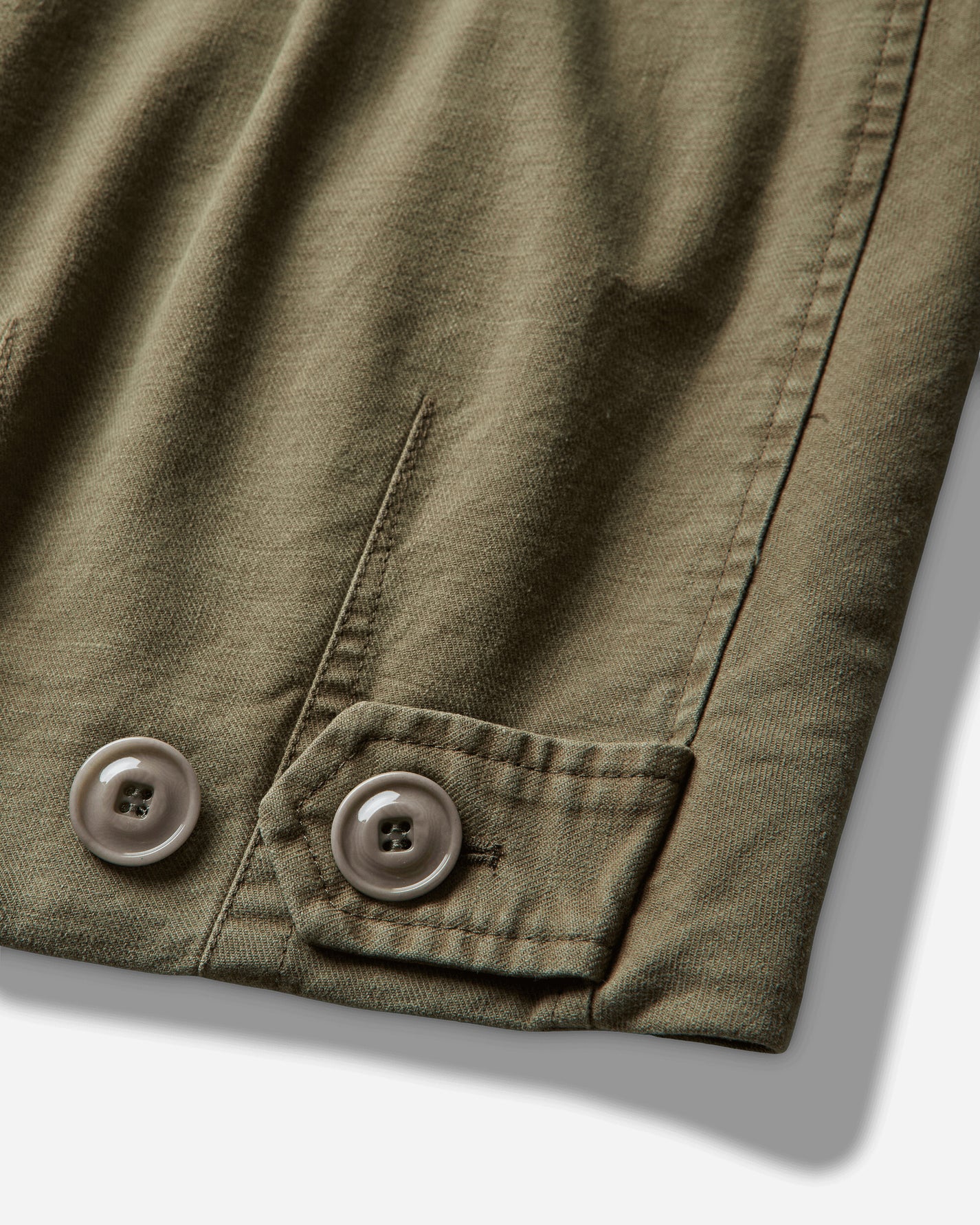Our Legacy Aerial Jacket Pigment Khaki Knife Edge Twill Coats and Jackets Jackets M4261APK 001