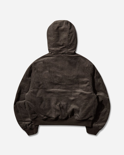 Our Legacy Bank Jacket Dark Brown Twill Cord Coats and Jackets Jackets M4251BD 001