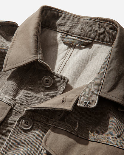 Our Legacy Battle Jacket Dusty Olive Pigment Twill Coats and Jackets Jackets M2261BDO 001