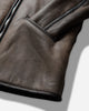 Our Legacy Full Zip Jacket Smoky Black Dry Shearling Coats and Jackets Jackets M4269FS 001