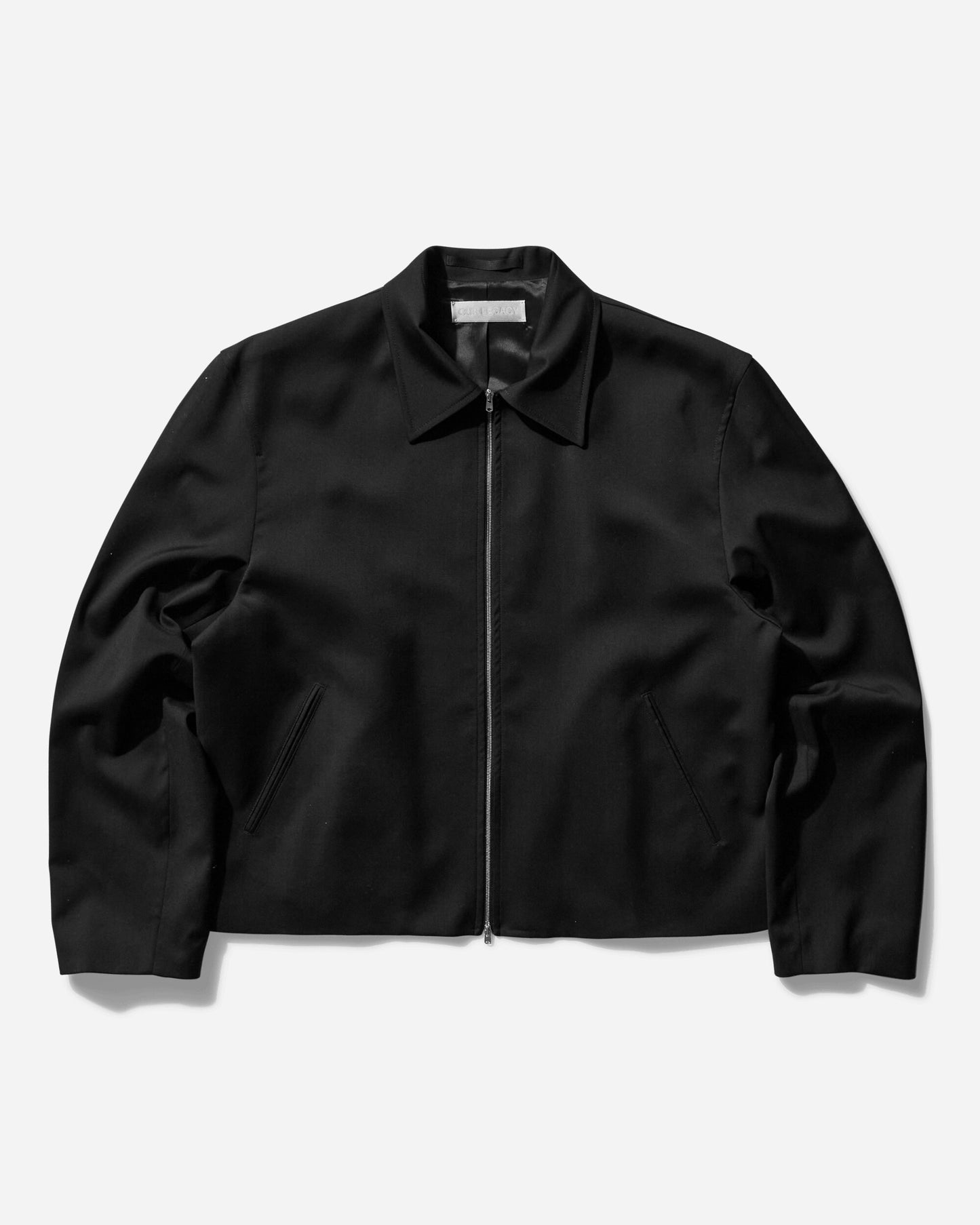 Our Legacy Mini Jacket Black Worsted Wool Coats and Jackets Jackets M2230MBW 001