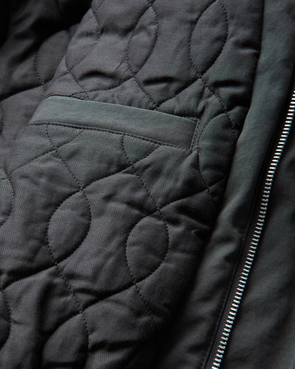 Our Legacy Orbit Jacket Vapor Alloy Ripple Nylon Twill Coats and Jackets Jackets M4261OVA 001