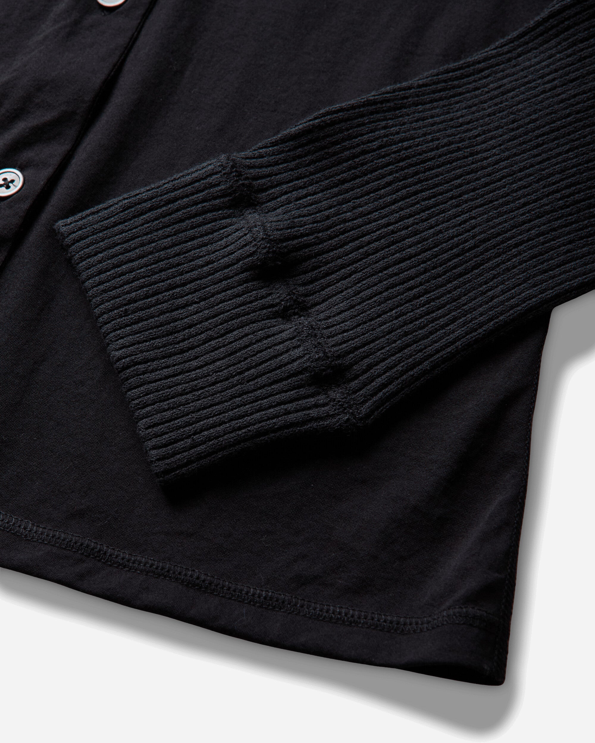 Our Legacy Wmns Heat Longsleeve Black Stocking Jersey T-Shirts Longsleeve W4266HB 001