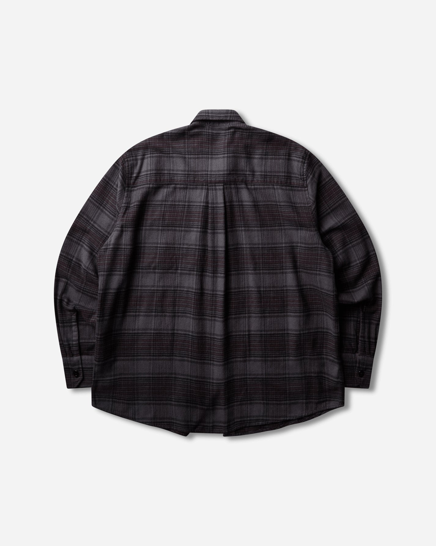 Our Legacy Above Shirt Faded Nocturne Check Flannel Shirts Longsleeve Shirt M4262AFN 001