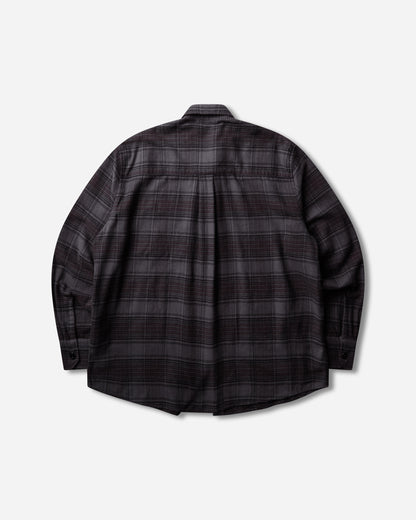 Our Legacy Above Shirt Faded Nocturne Check Flannel Shirts Longsleeve Shirt M4262AFN 001