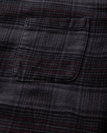 Our Legacy Above Shirt Faded Nocturne Check Flannel Shirts Longsleeve Shirt M4262AFN 001