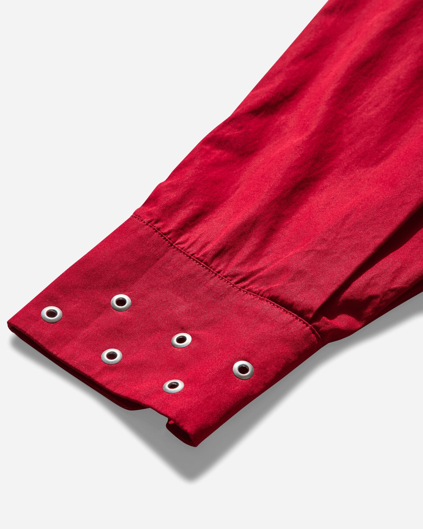 Our Legacy Above Shirt Lipstick Red Super Poplin Shirts Longsleeve Shirt M4252AL 001