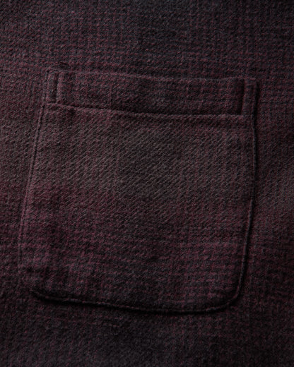 Our Legacy Above Shirt Cordial Dusk Check Grain Weave Shirts Longsleeve Shirt M4262ACD 001
