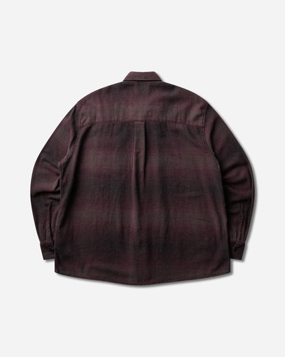 Our Legacy Above Shirt Cordial Dusk Check Grain Weave Shirts Longsleeve Shirt M4262ACD 001