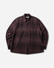 Our Legacy Above Shirt Cordial Dusk Check Grain Weave Shirts Longsleeve Shirt M4262ACD 001