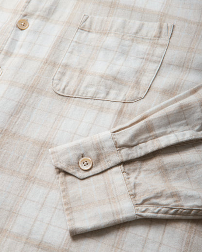 Our Legacy Borrowed Shirt Stella Check Print Shirts Longsleeve Shirt M4262BSC 001
