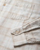 Our Legacy Borrowed Shirt Stella Check Print Shirts Longsleeve Shirt M4262BSC 001