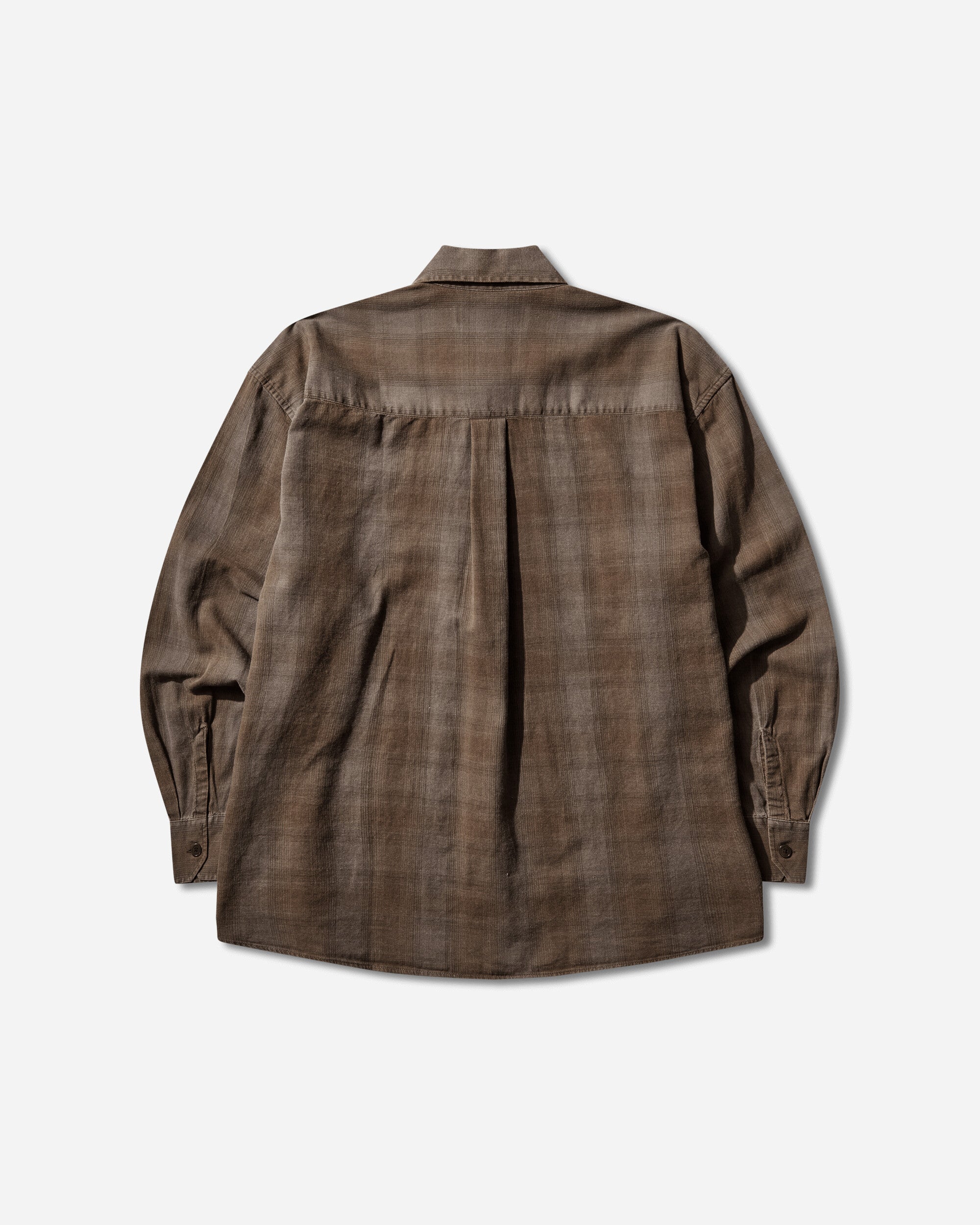 Our Legacy Borrowed Shirt Dakota Flannel Check Shirts Longsleeve Shirt M2262BCF 001