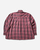 Our Legacy Borrowed Shirt Idaho Flannel Check Shirts Longsleeve Shirt M4252BIDC 001