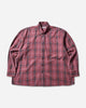 Our Legacy Borrowed Shirt Idaho Flannel Check Shirts Longsleeve Shirt M4252BIDC 001
