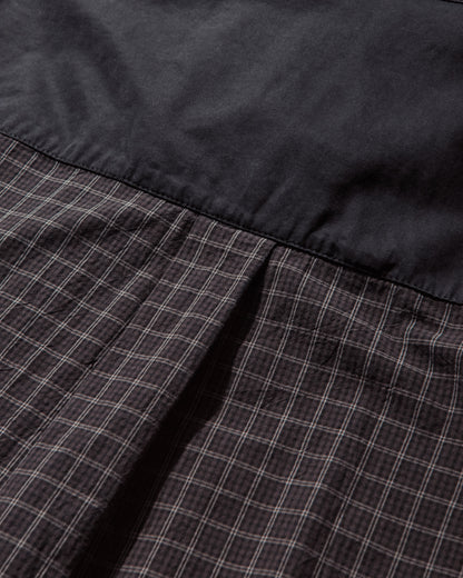 Our Legacy Double Borrowed Shirt Black Faux Lumberjack Check Shirts Longsleeve Shirt M4252DB 001