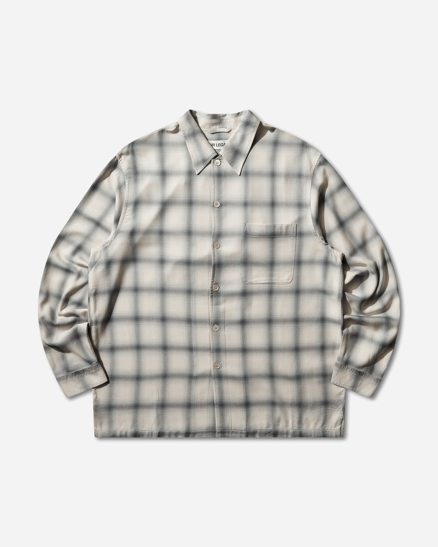 Our Legacy Every Shirt Sacramento Cowboy Viscose Shirts Longsleeve Shirt M2262ESC 001