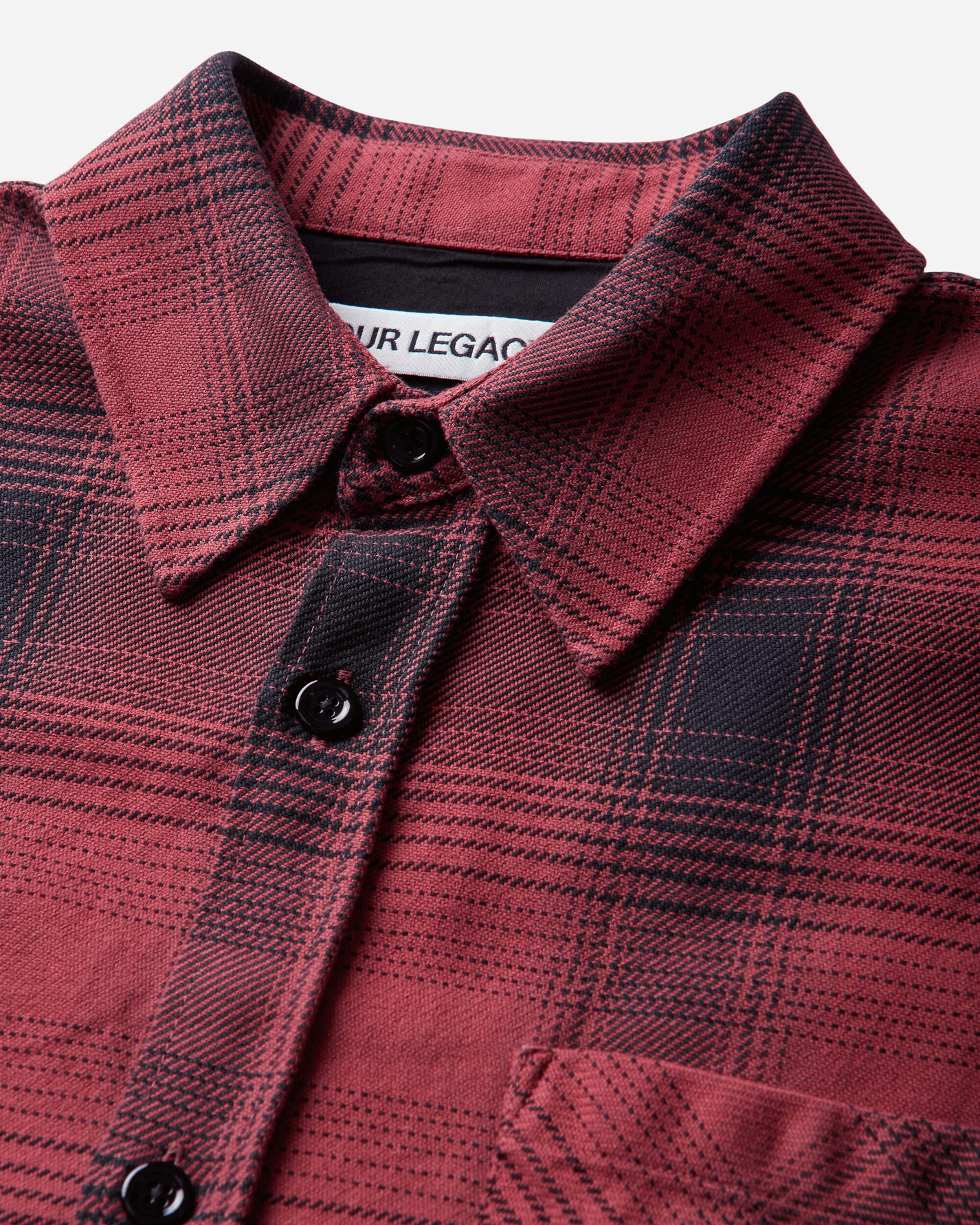 Our Legacy Whoppin Shirt Bison Check Ranch Cotton Shirts Longsleeve Shirt M4262WBC 001