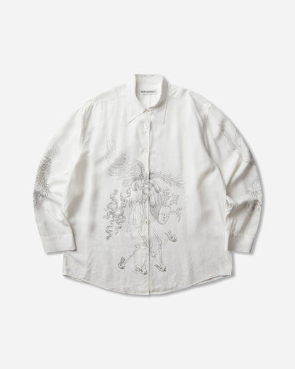 Our Legacy Wmns Favourite Shirt Pointillism Allegory Print Shirts Longsleeve Shirt W4262FPA 001