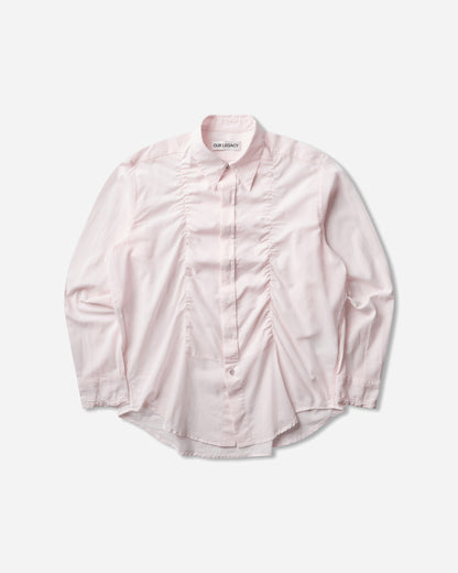 Our Legacy Wmns Jumble Shirt Hush Pink Pristine Voile Shirts Longsleeve Shirt W4262JHP 001