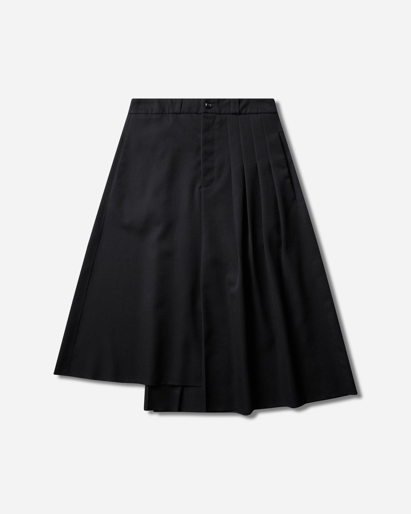 Our Legacy Wmns Origami Skirt Coarse Black Gabardine Skirts Midi W4264OCB 001