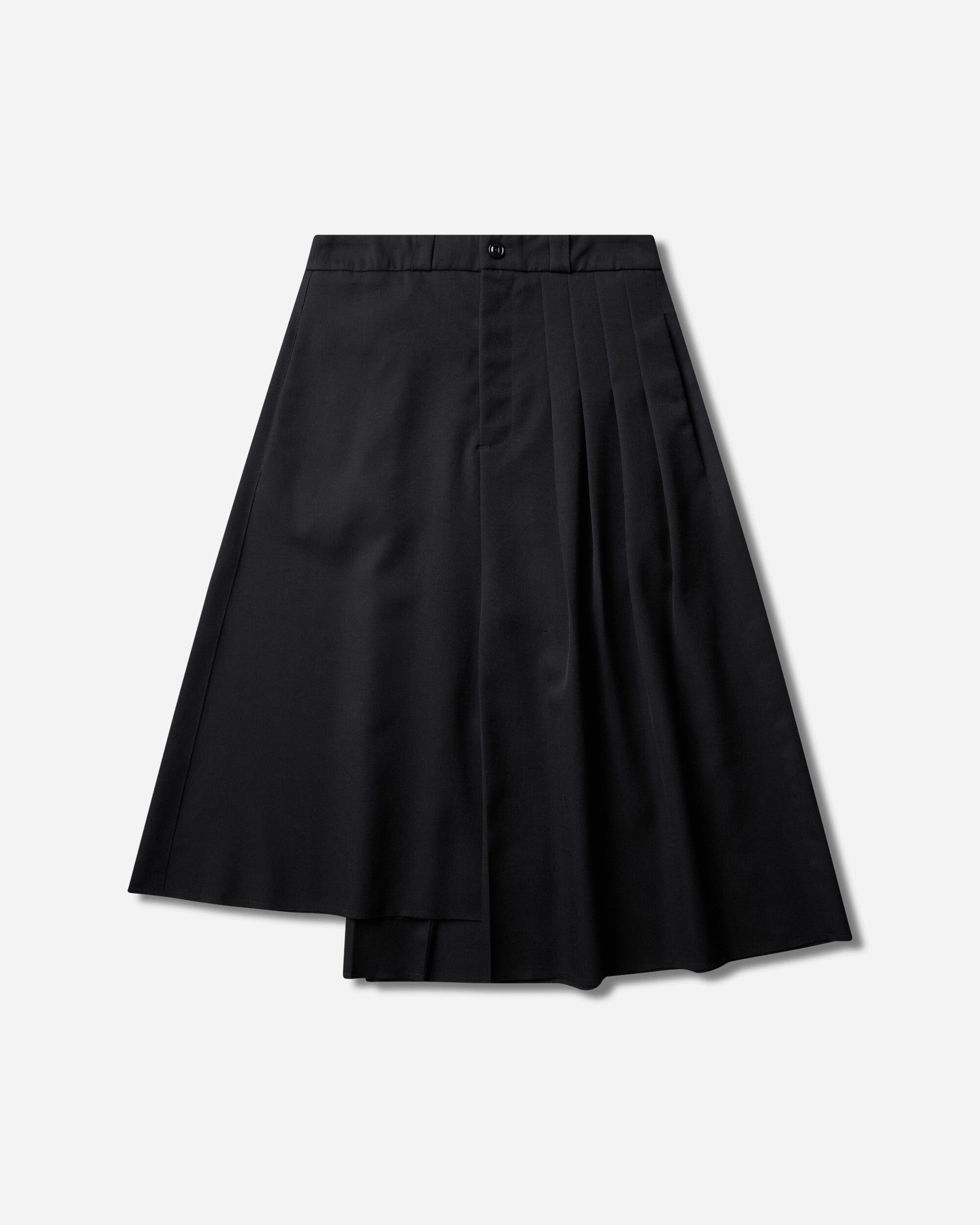 Our Legacy Wmns Origami Skirt Coarse Black Gabardine Skirts Midi W4264OCB 001