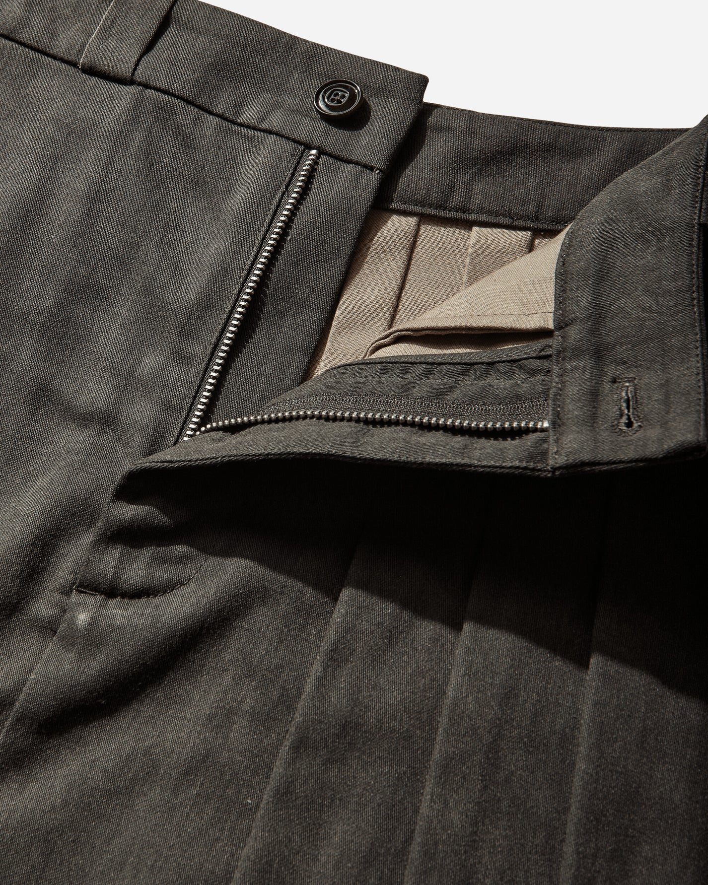 Our Legacy Wmns Origami Skirt Antique Mudd Coated Sateen Skirts Midi W2264OAM 001