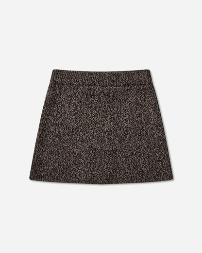 Our Legacy Wmns Sculpt Skirt Bear Twist Mouline Wool Skirts Midi W4253SBT 001