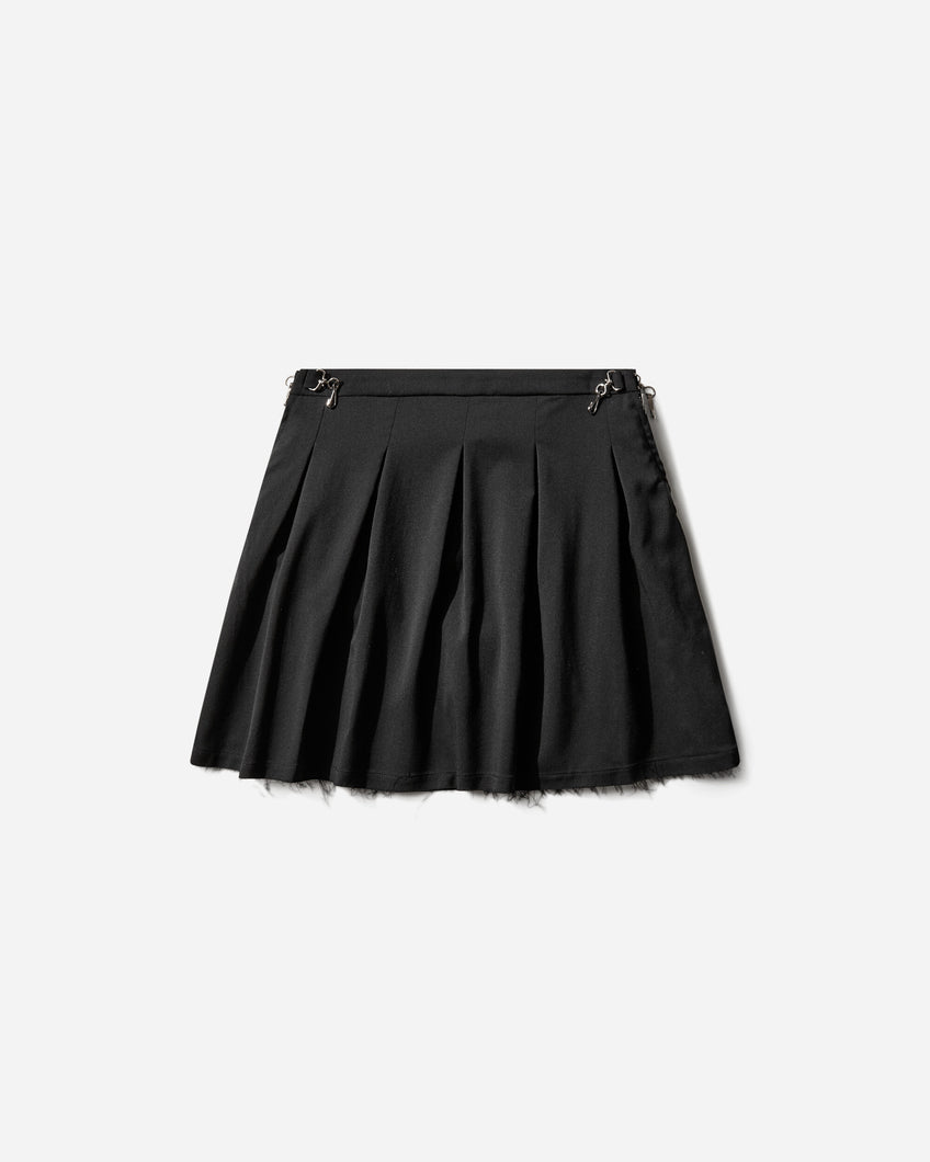 Our Legacy Wmns Object Skirt Black Worsted Wool Skirts Mini W2264OBW 001