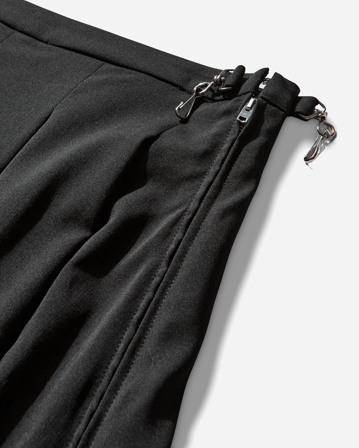 Our Legacy Wmns Object Skirt Black Worsted Wool Skirts Mini W2264OBW 001