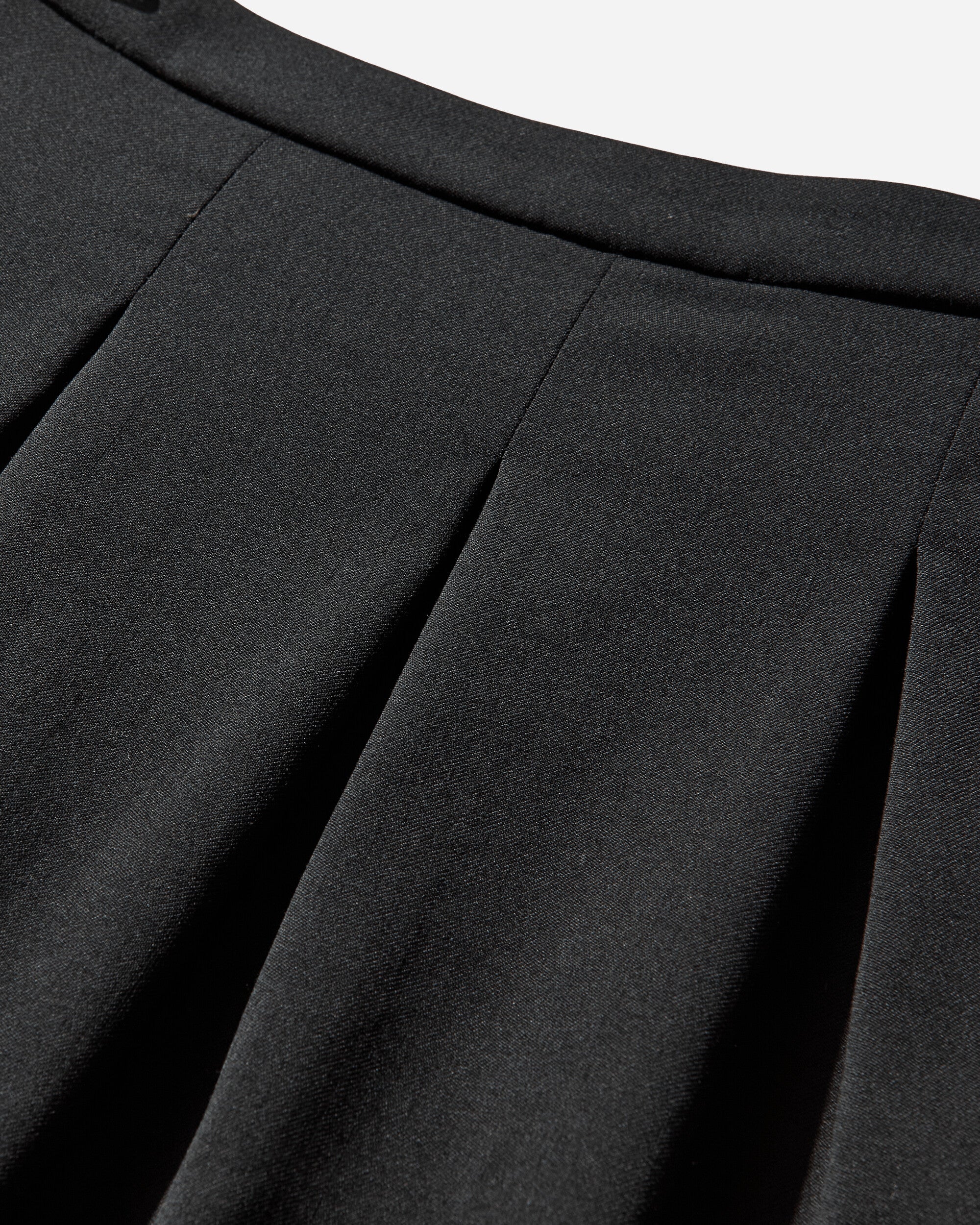 Our Legacy Wmns Object Skirt Black Worsted Wool Skirts Mini W2264OBW 001