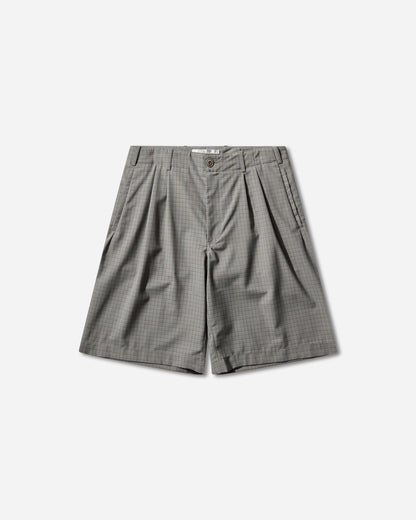 Our Legacy Ponte Shorts Frosted Moss Check Nexwool Shorts Short M2264PFM 001