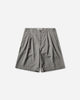 Our Legacy Ponte Shorts Frosted Moss Check Nexwool Shorts Short M2264PFM 001