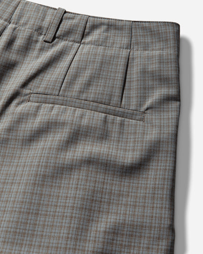 Our Legacy Ponte Shorts Frosted Moss Check Nexwool Shorts Short M2264PFM 001
