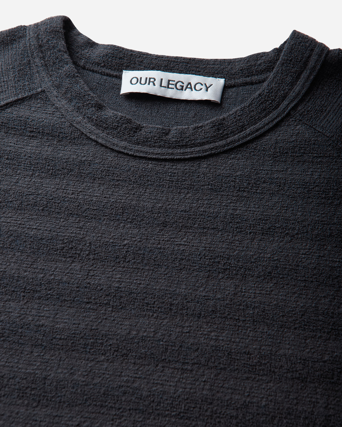 Our Legacy Arcade T-Shirt Night Soil Veil Wool Stripe T-Shirts Shortsleeve M4266AN 001