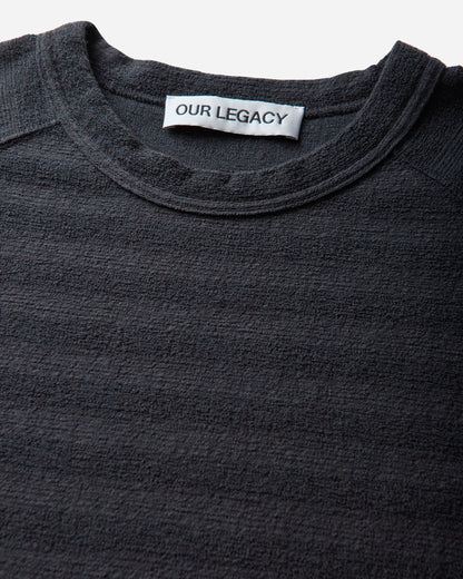 Our Legacy Arcade T-Shirt Night Soil Veil Wool Stripe T-Shirts Shortsleeve M4266AN 001