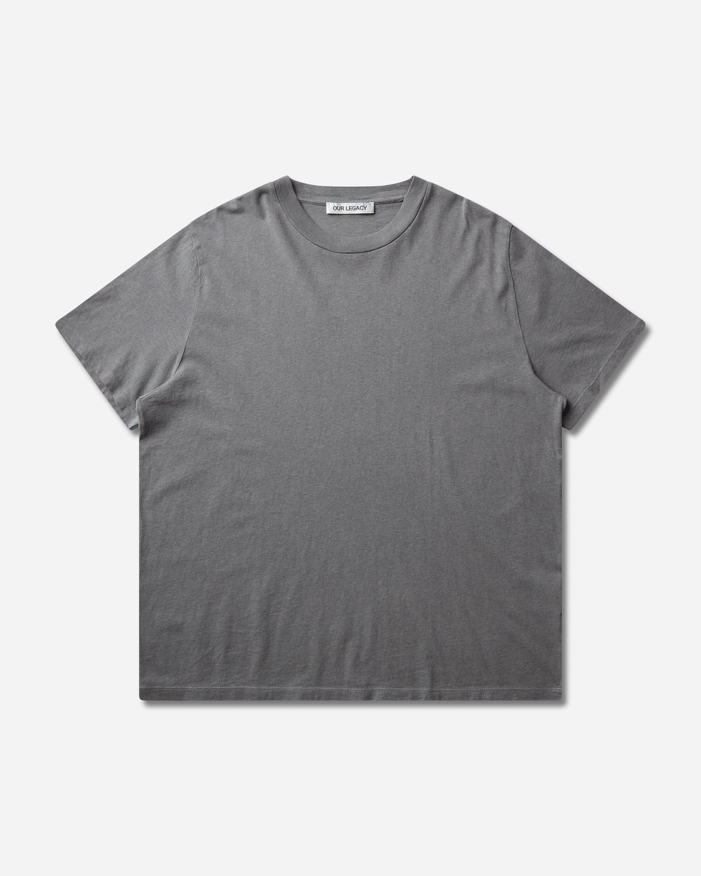 Our Legacy Box T-Shirt Worn Black Legacy Jersey T-Shirts Shortsleeve M2246BWB 001