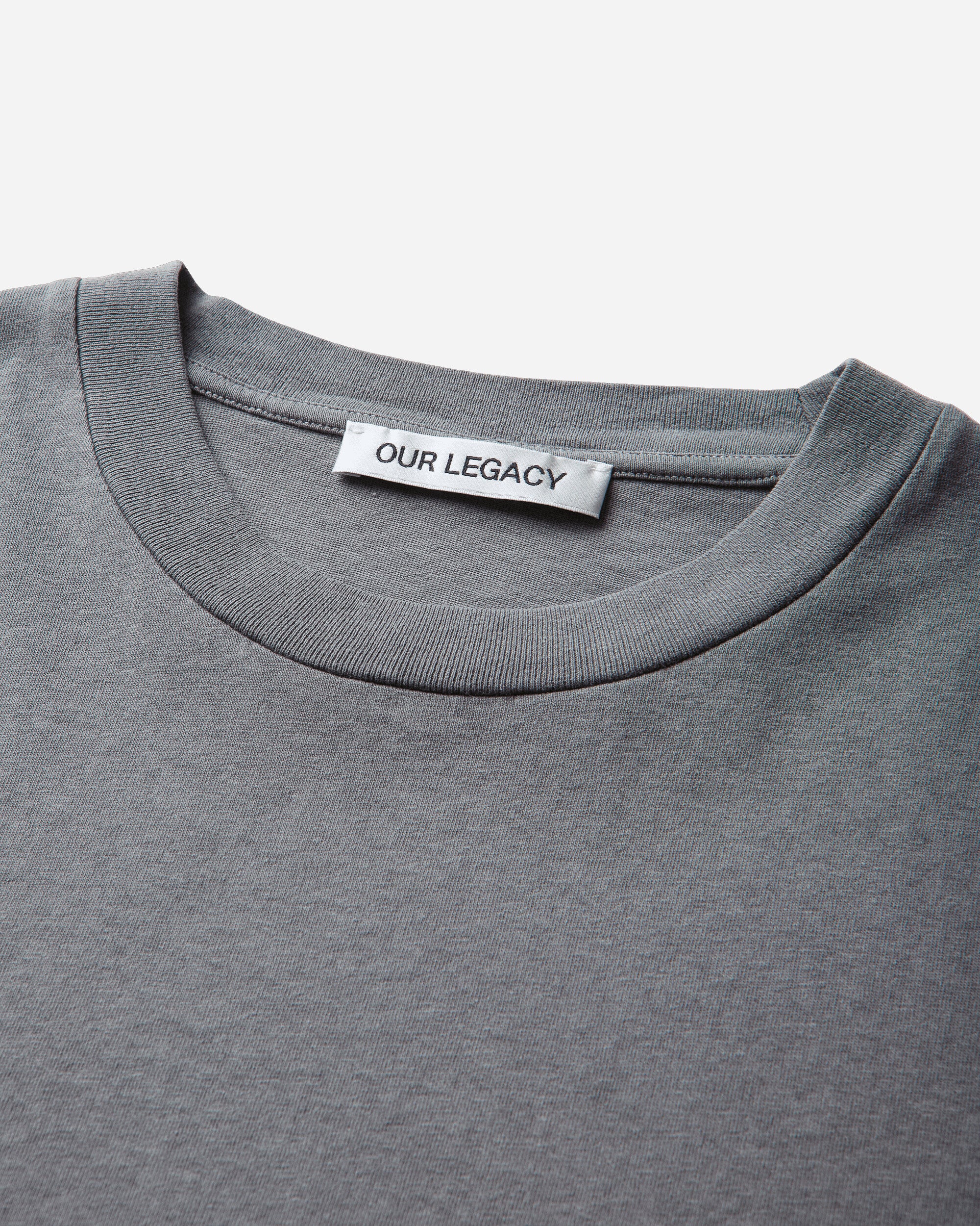 Our Legacy Box T-Shirt Worn Black Legacy Jersey T-Shirts Shortsleeve M2246BWB 001